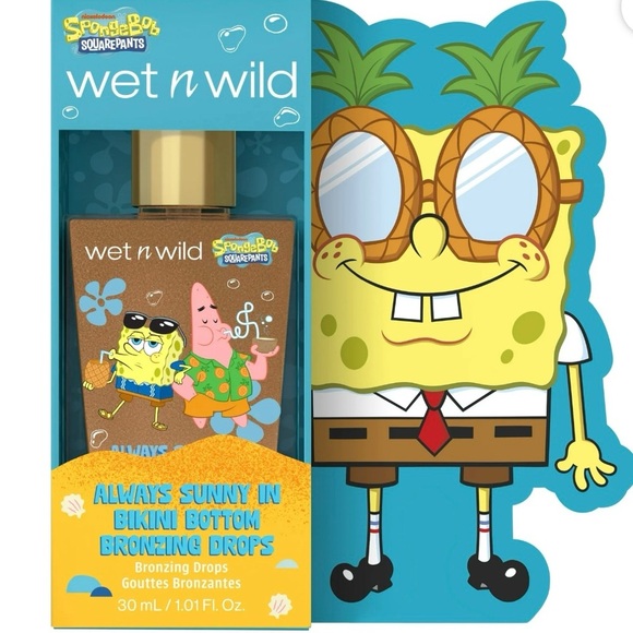 Wet N Wild SpongeBob Always Sunny in Bikini Bottom Bronzing Drops - Picture 3 of 10